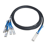 Product QSFP+ to 4x SFP+ Copper Splitter Cable Assemblies 40G