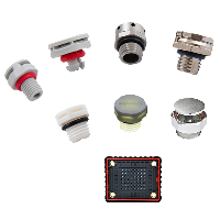 Product Pressure Relief Vent (spring-loaded and piercing type)