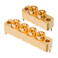 Product SMP and SMPM Multiport PCB Connectors